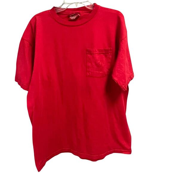 Marlboro Other - Marlboro Country Store Red One Size Pocket Tee Shirt Faded Monochrome Logo Vtg